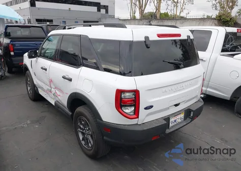 2023 Ford Bronco Sport Big Bend z USA, uszkodzony, nr VIN 3FMCR9B60PRD94307